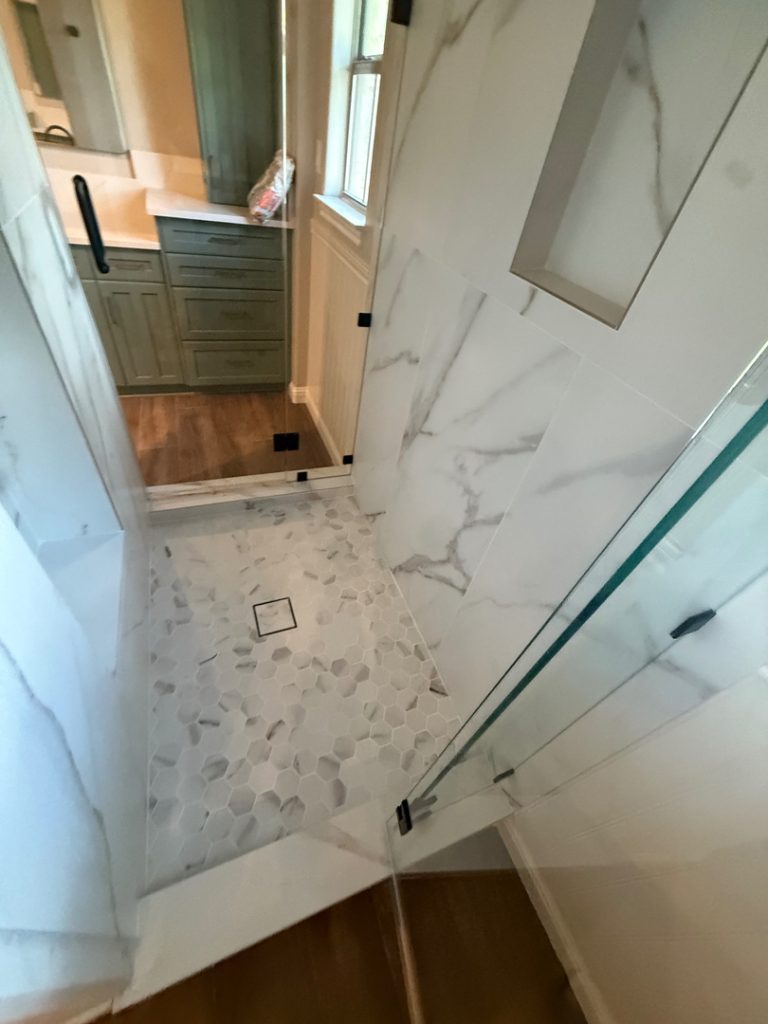 Frameless Glass Shower
