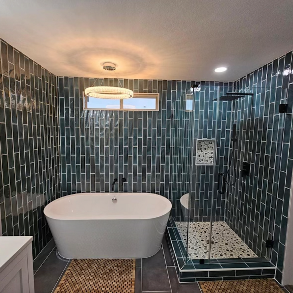 Freestanding Tub Bathroom Remodel
