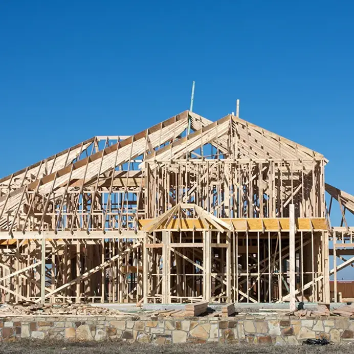 New Home Construction Framing
