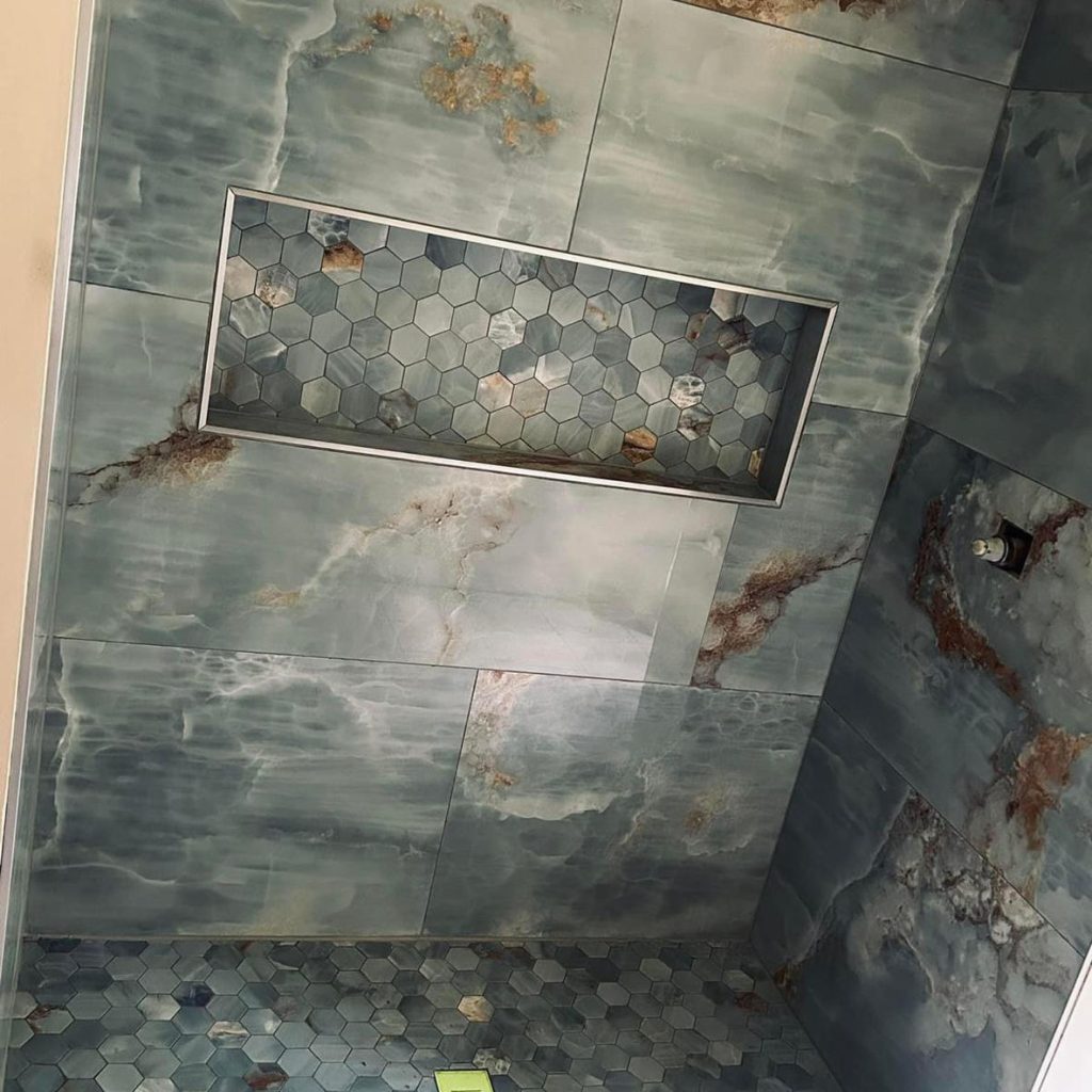 Stone Tile Shower