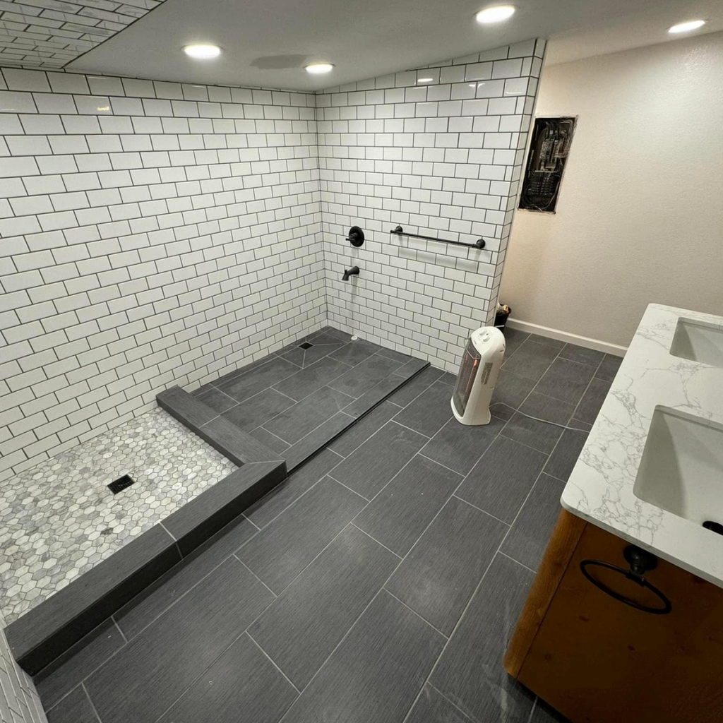 Subway Tile Bathroom Remodel