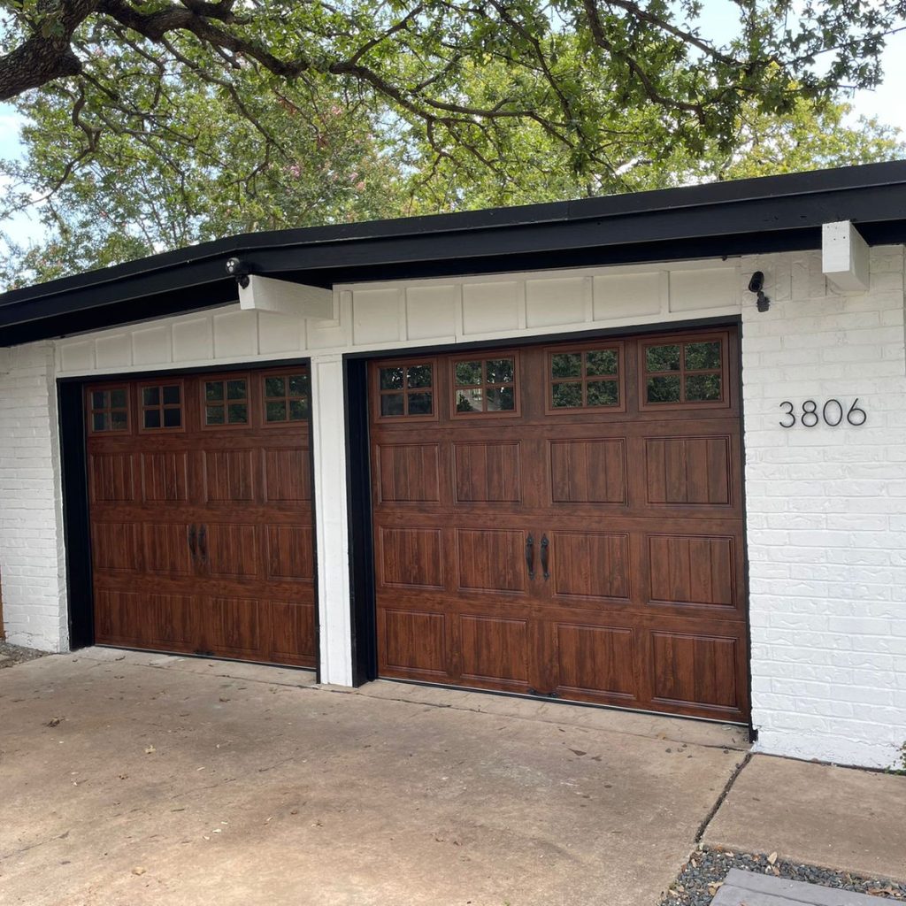 Wood Garage Door Upgrade